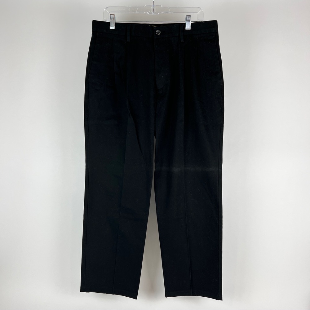 Dockers Black Classic Dress Pants Straight-Leg
